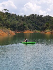 Kayaking in Guatapé