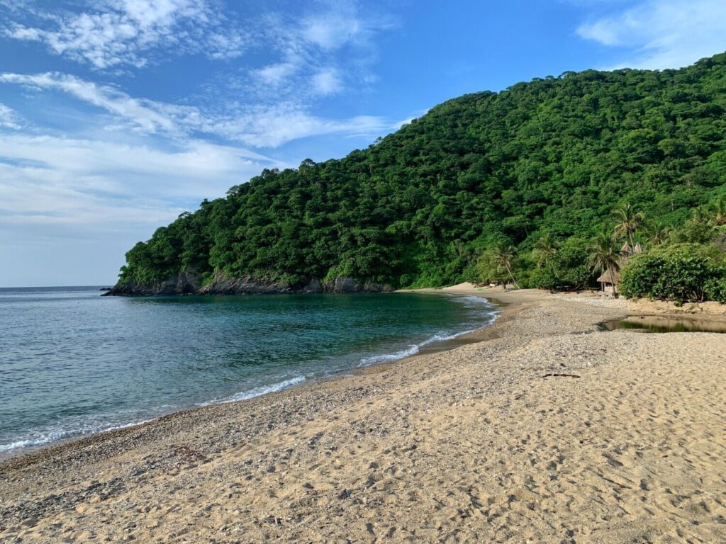 Wachakyta beach in Tayrona National Park